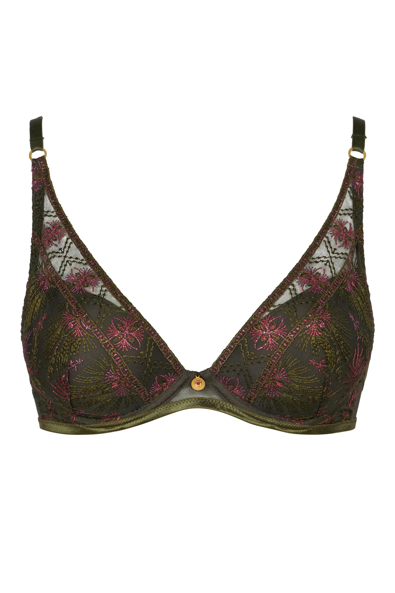 Lingerie dames bh groen