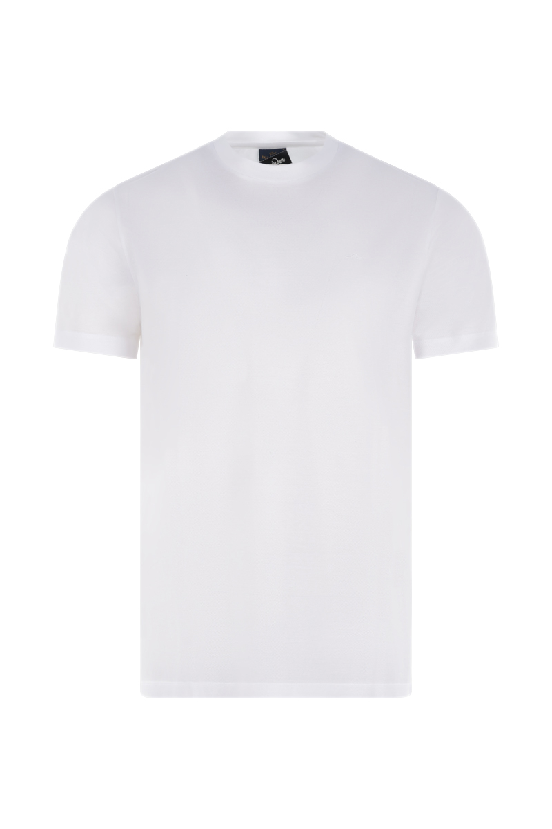 Paul & Shark Silver Collection Cotton Pique T-Shirt Wit-1 1
