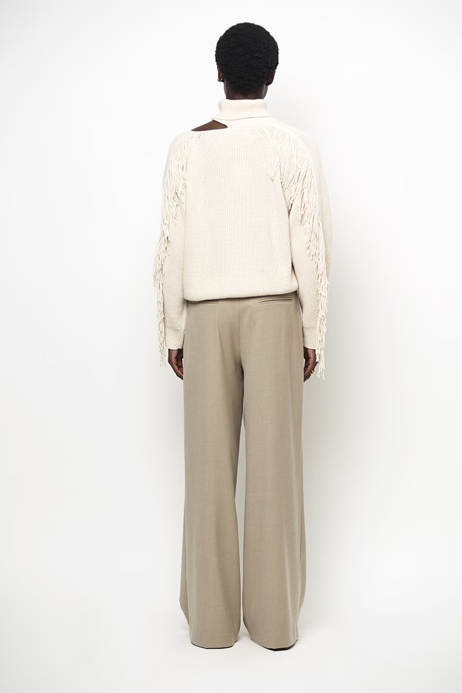 Dames broek bruin
