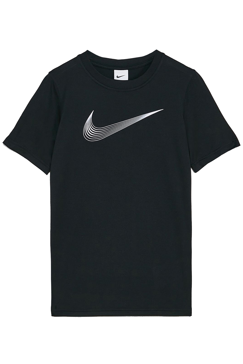 Nike Fitness jongens t-shirt km Zwart-1 1