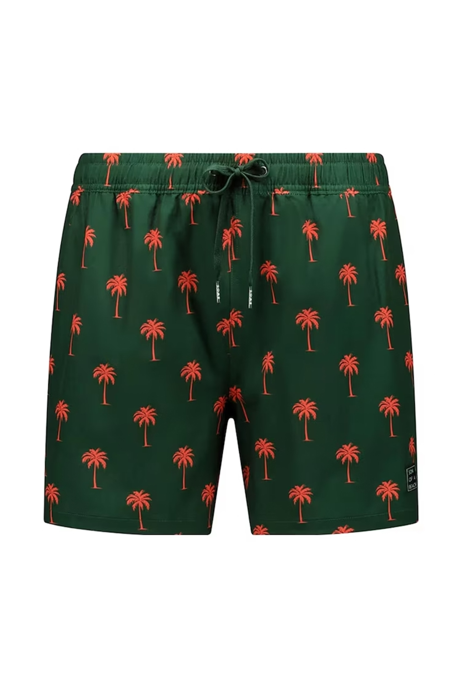 Bad/beach heren zwemshort groen