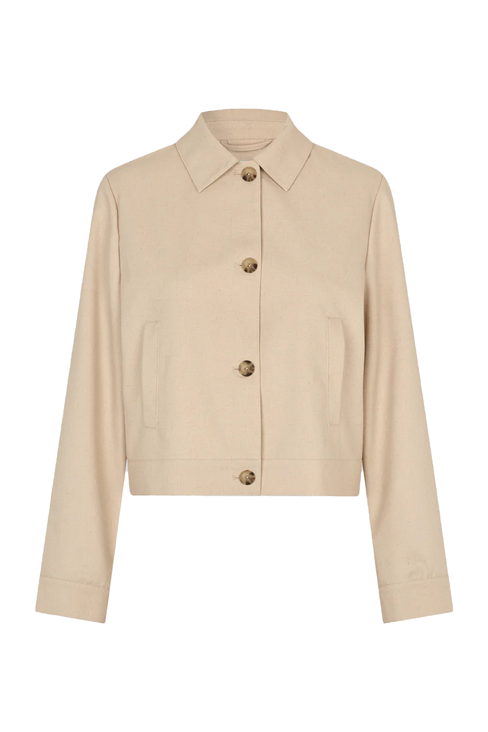 Modström Norma jacket bruin/beige-1 1