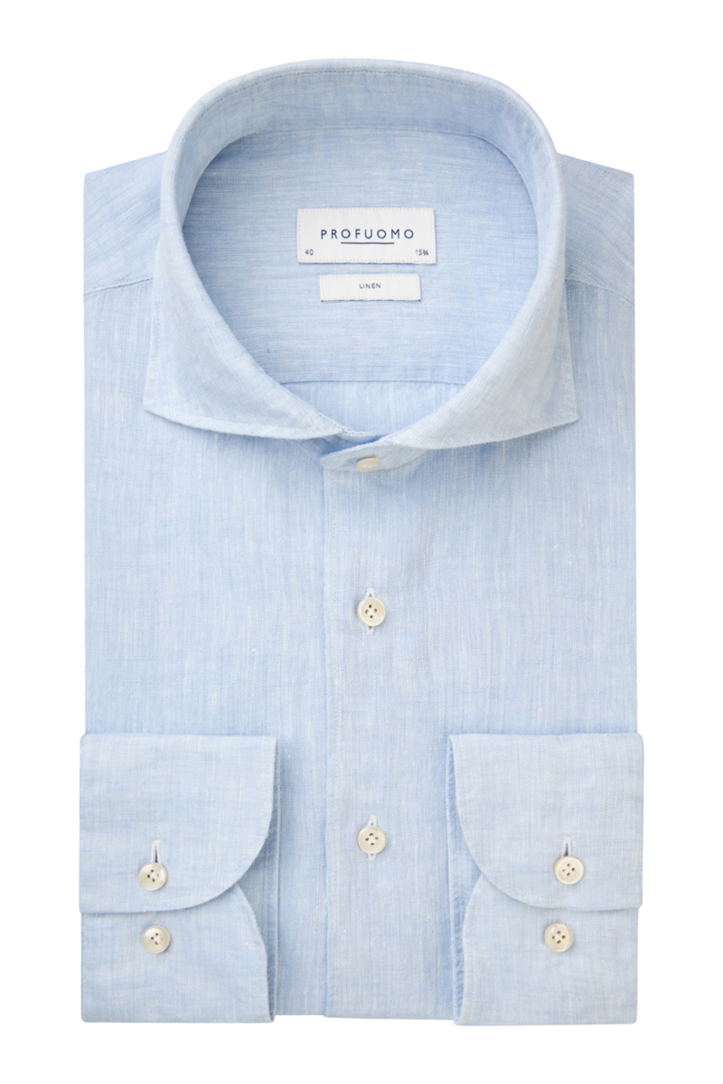 Profuomo SHIRT X-CUTAWAY SC SF BLUE Blue 1