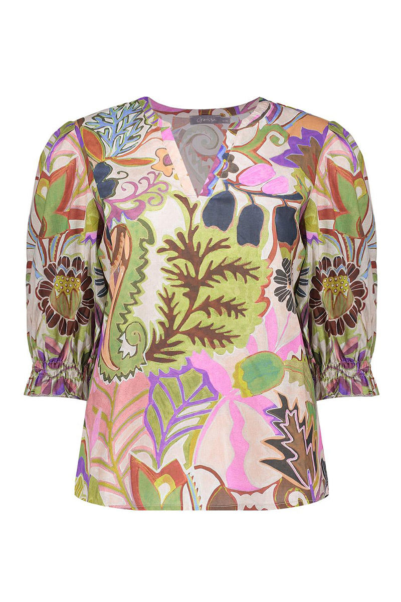 Geisha Top Groen-1 1
