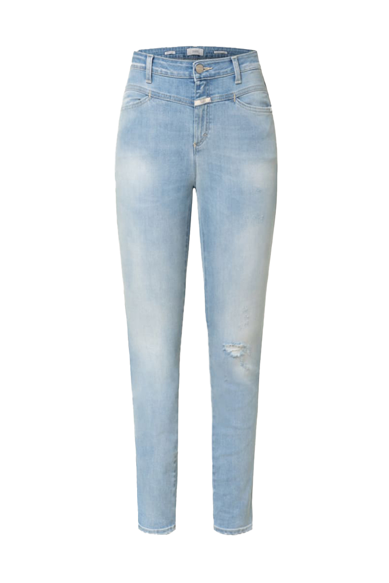 Dames broek blauw