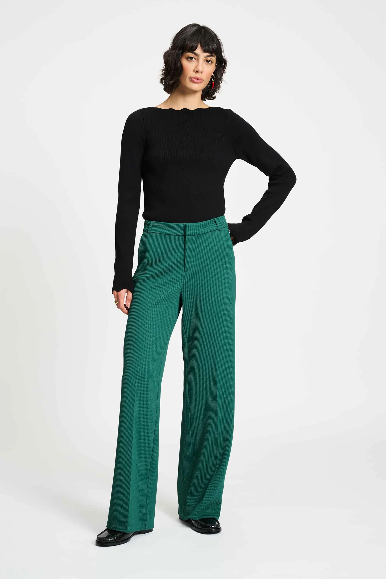 Dames broek groen