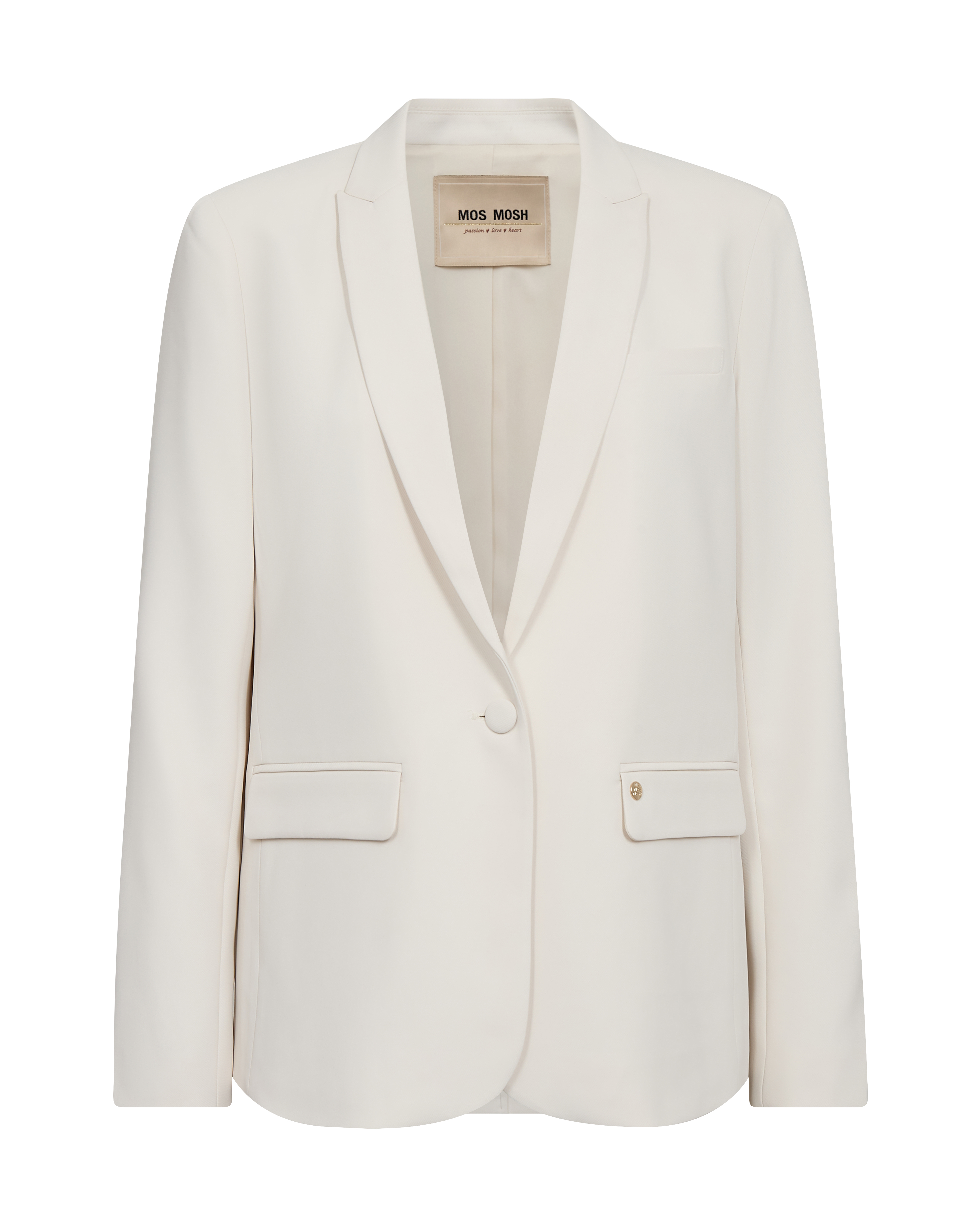 Dames blazer ecru