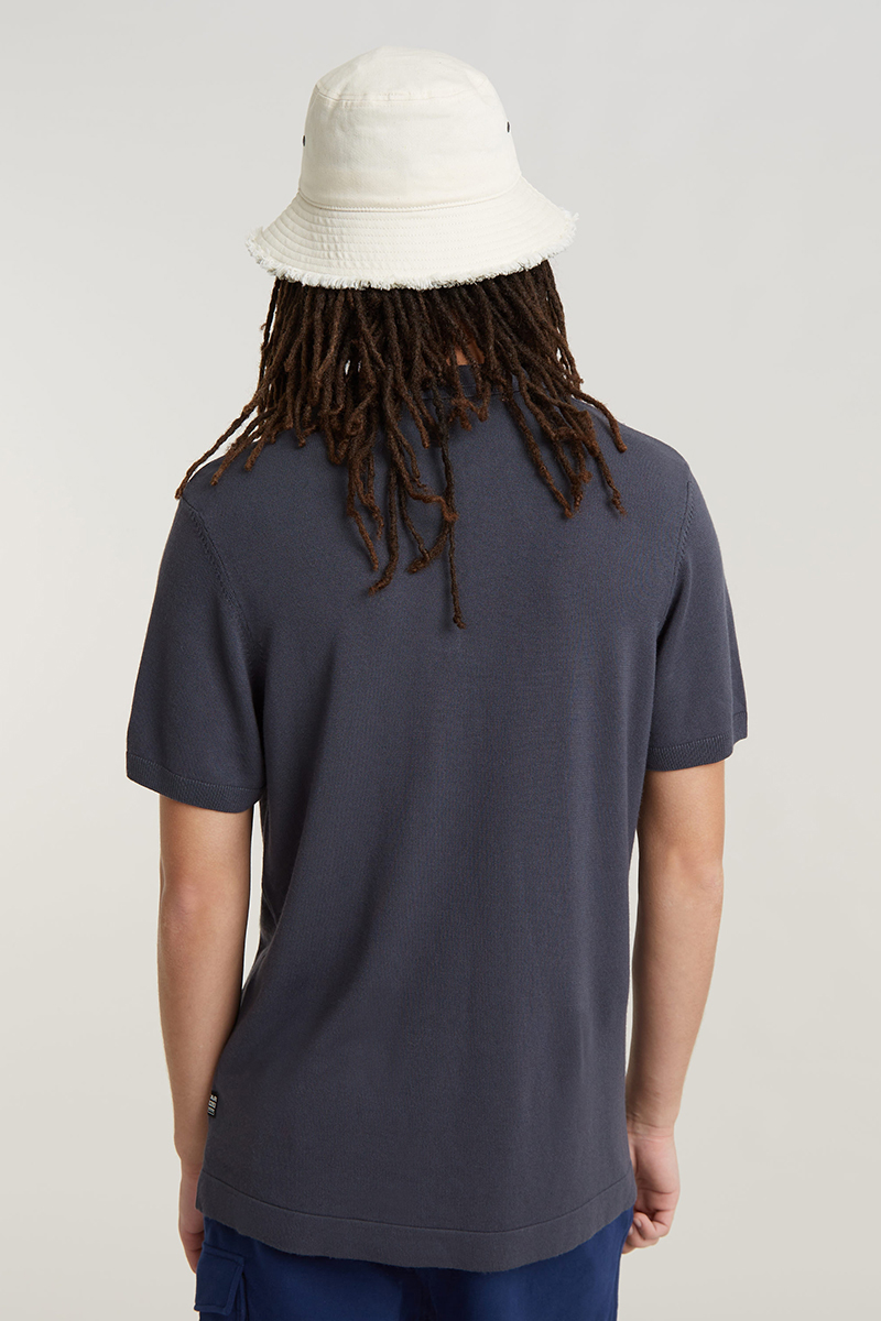 G-Star Knitted polo Grijs-1 5