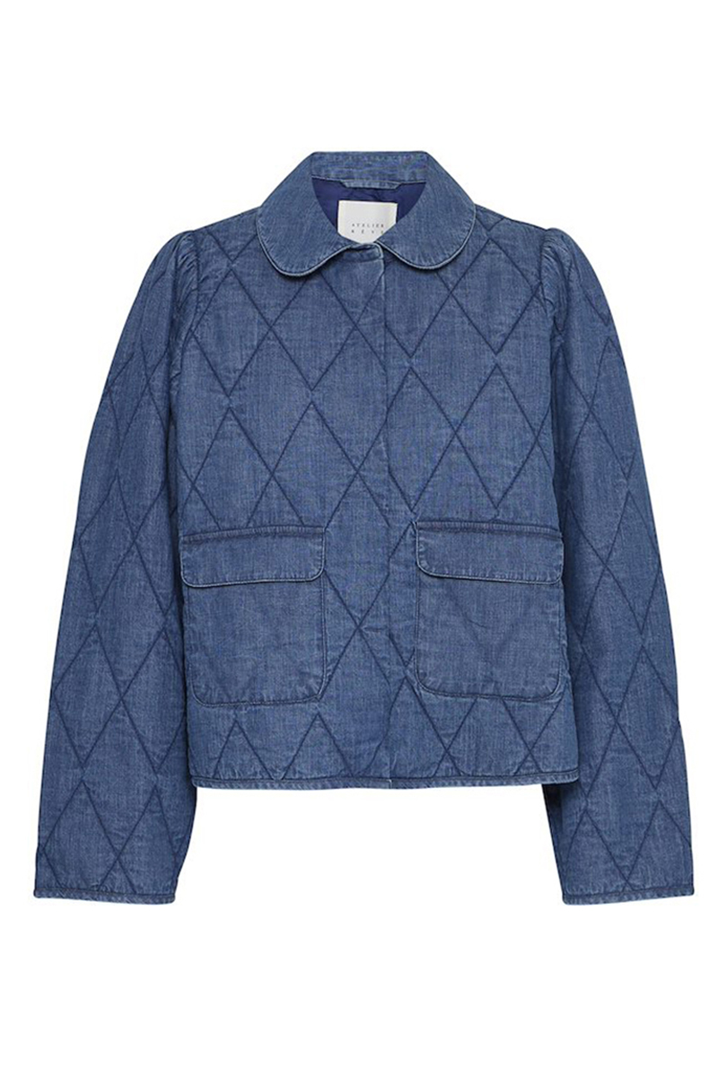 Dames jas blauw