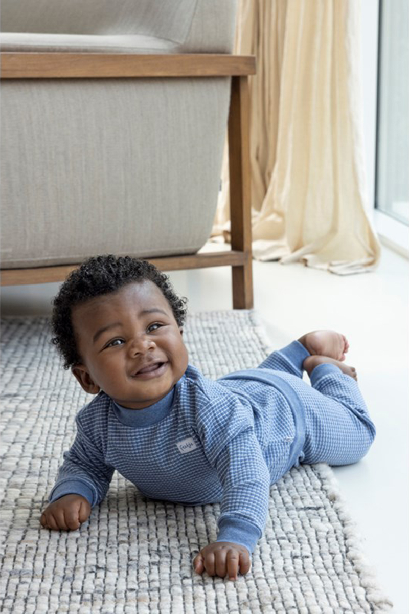 Baby pyjama blauw