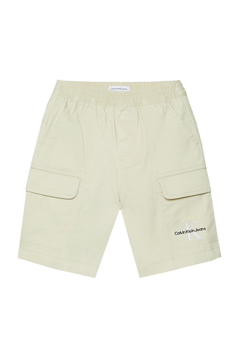Calvin Klein Sateen cargo shorts bruin/beige-1 1