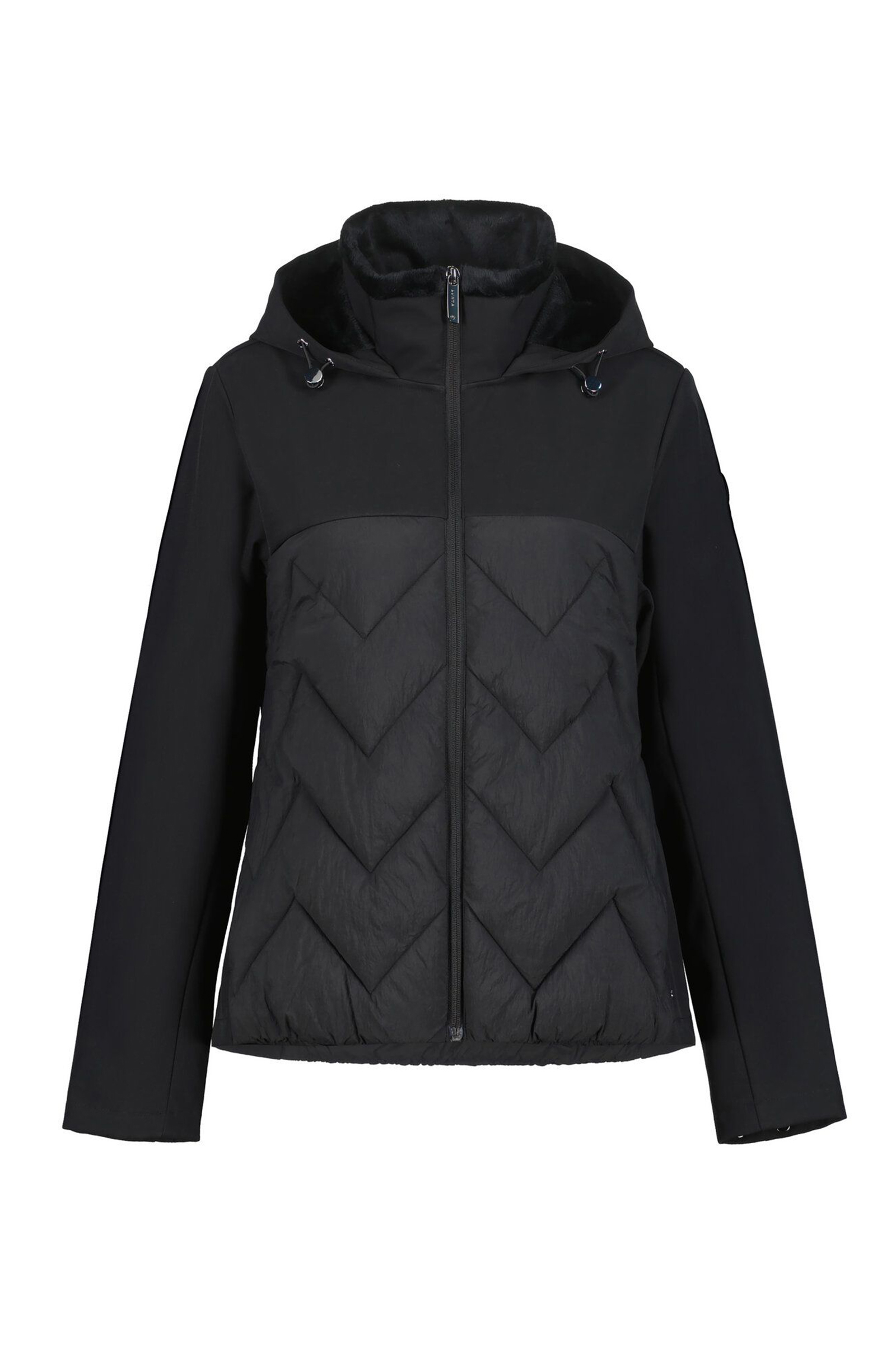 Casual dames softshell casual zwart
