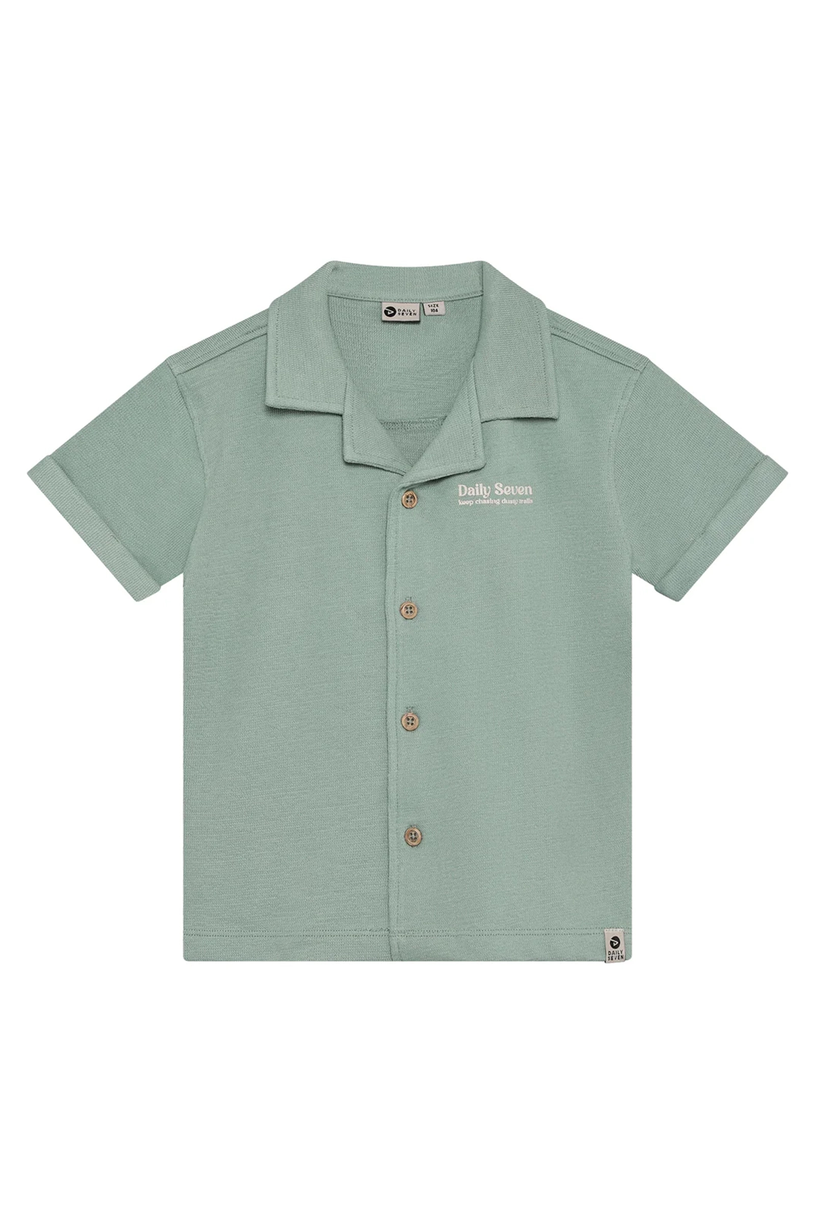 Jongens polo korte mouw groen