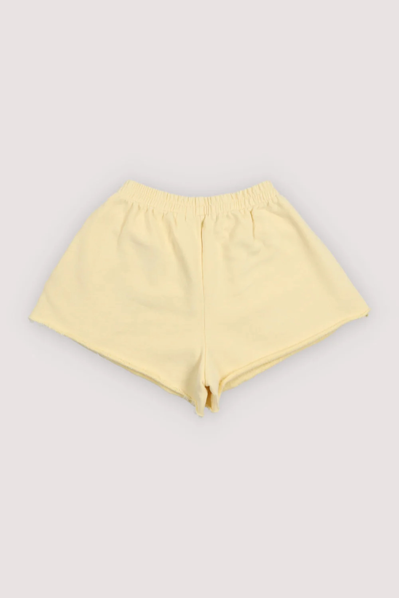Meisjes short geel