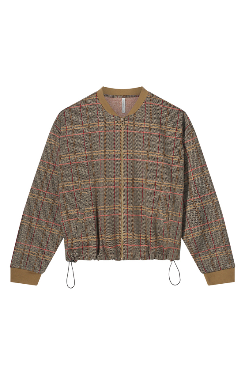 Dames blazer bruin