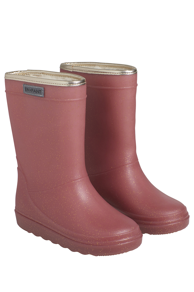 EN FANT Thermo boots glitter Rose-1 1