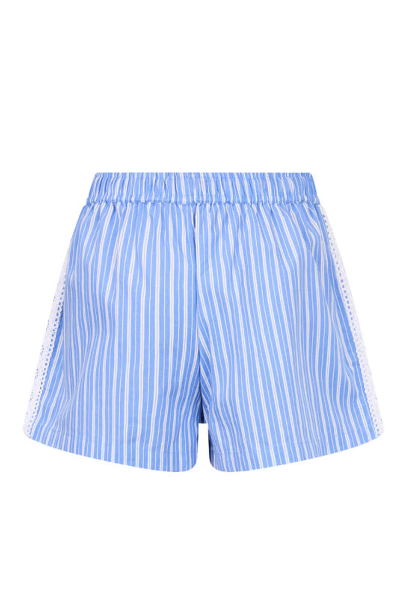 Meisjes short blauw