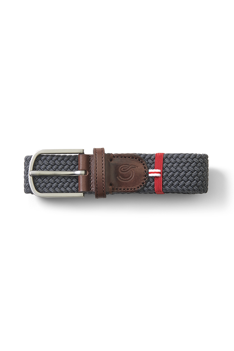 Heren riem grijs