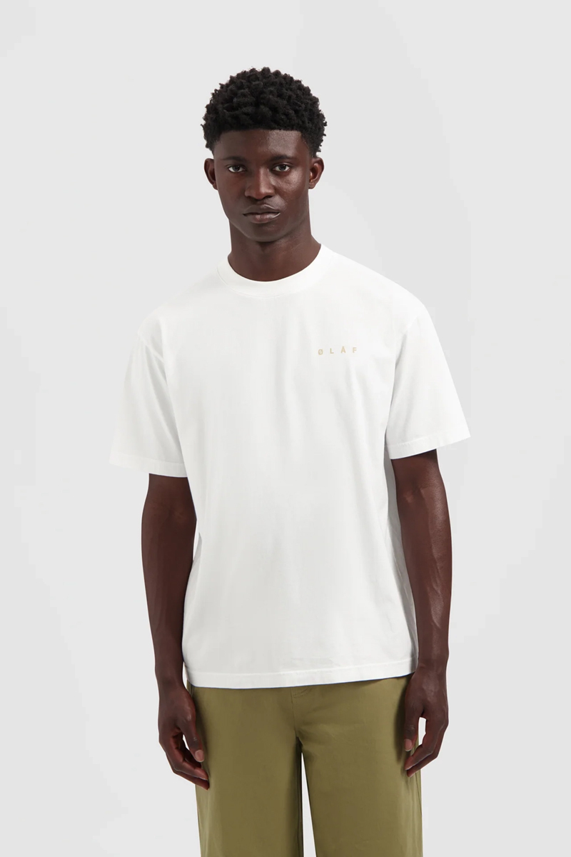 Heren t-shirt kortemouw wit