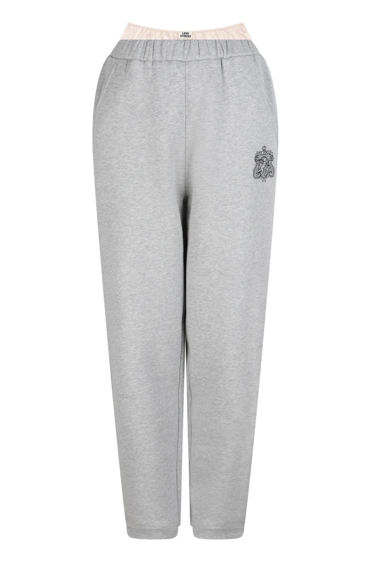 Dames broek grijs