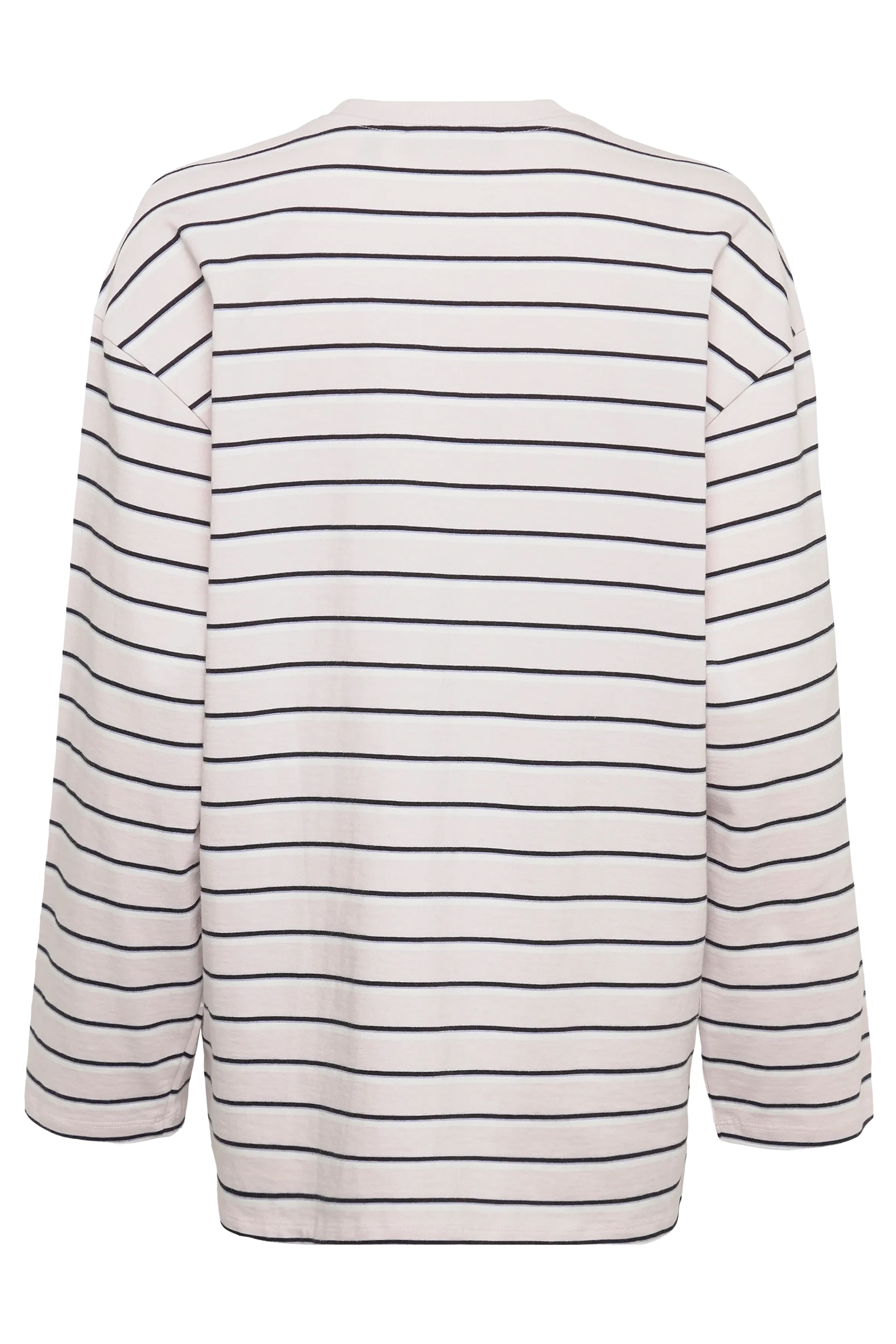 Dames t-shirt lange mouw rose