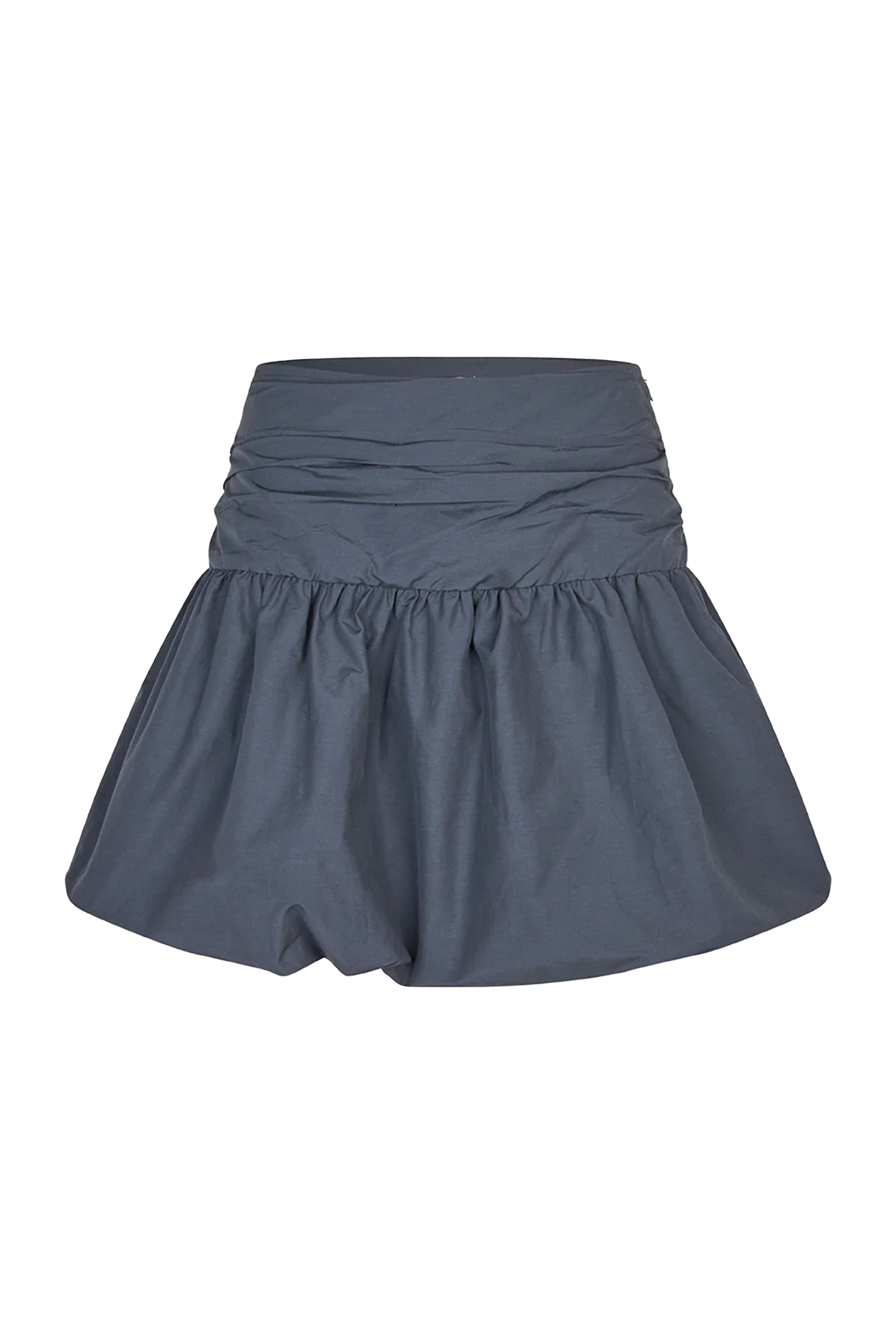 Modström Margot poplin skirt Blauw-1 1