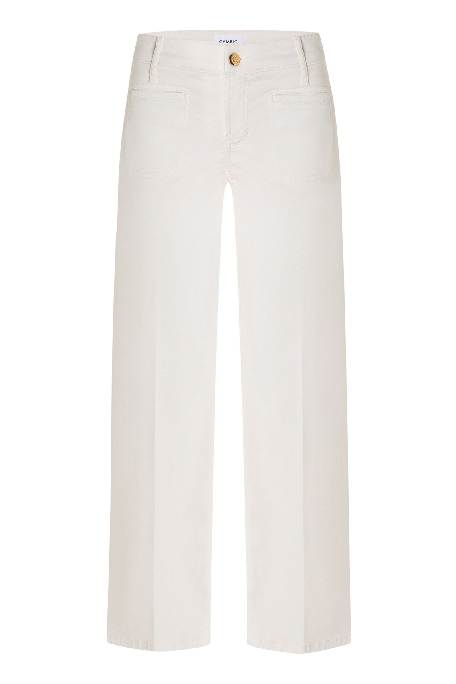 Cambio tess cropped Ecru-1 1