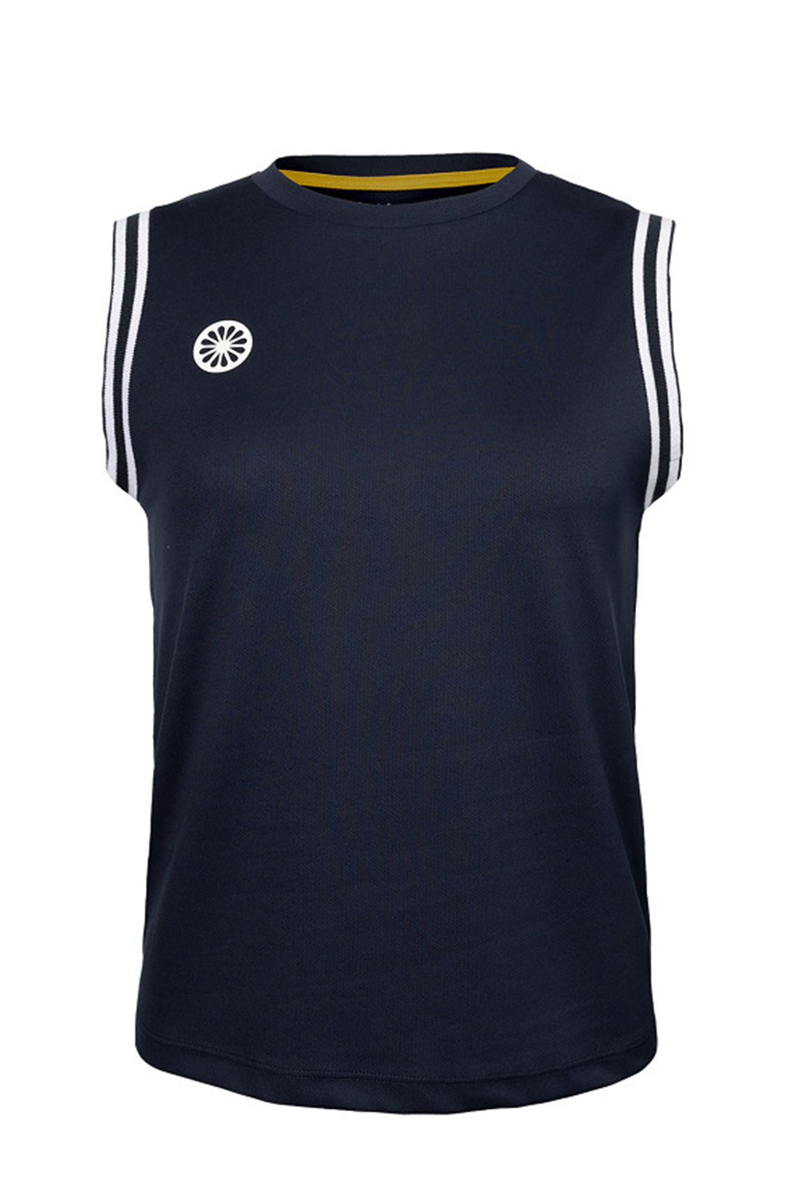 The Indian Maharadja WOMEN SLEEVELESS PIQUE TOP Blauw-1 1