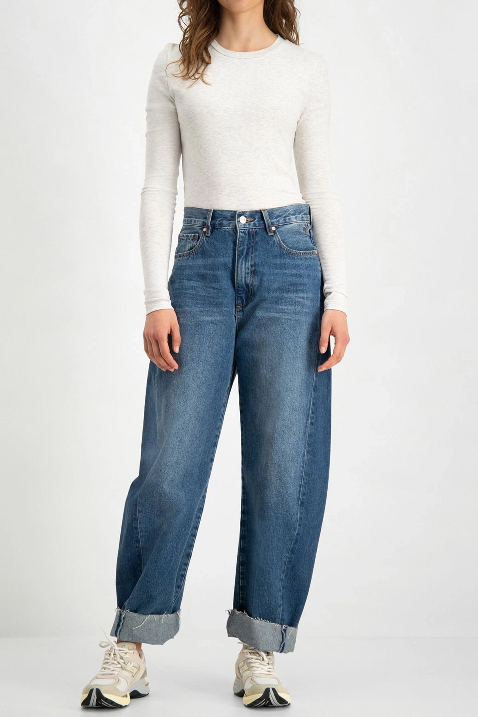 Dames jeans blauw