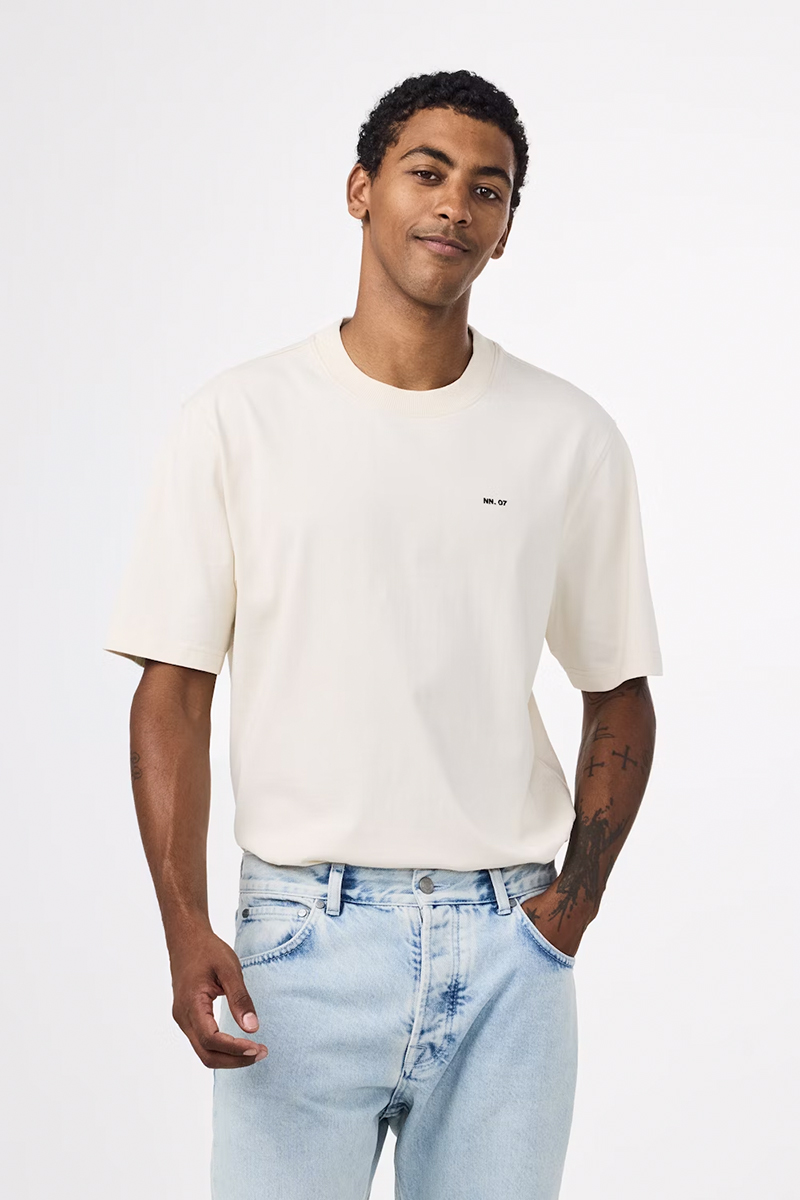 Heren t-shirt kortemouw bruin