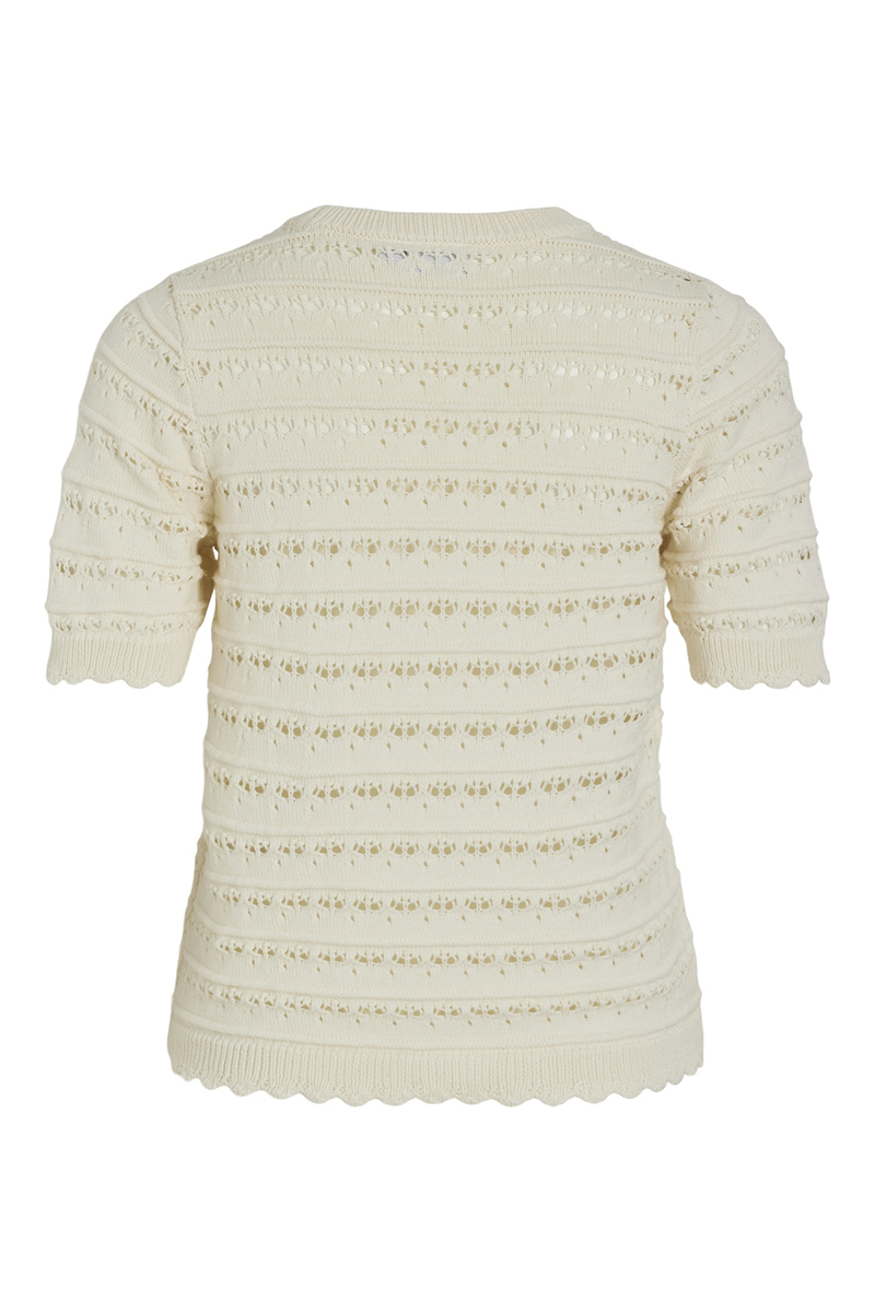 Dames t-shirt korte mouw bruin