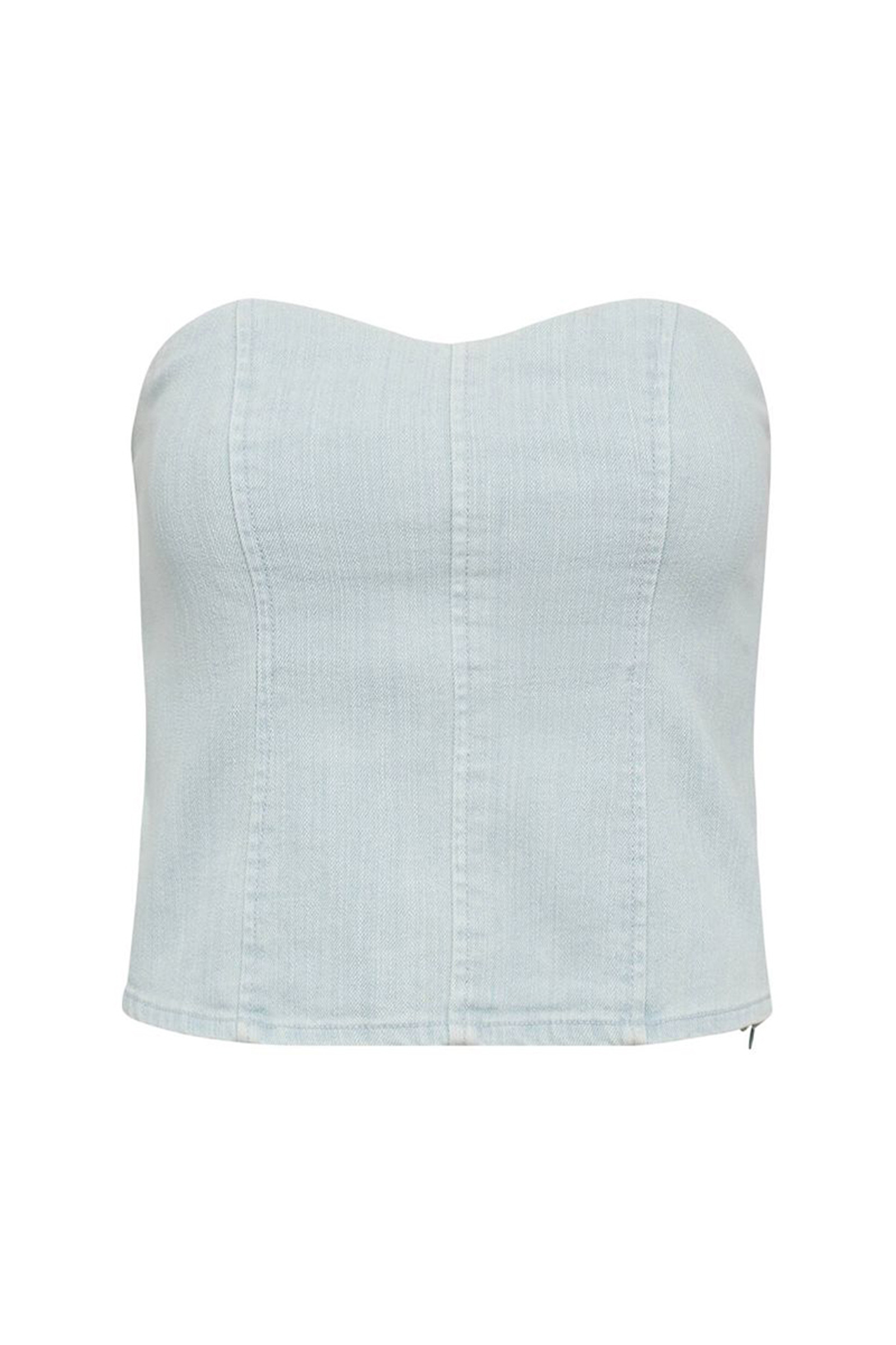 Dames top blauw