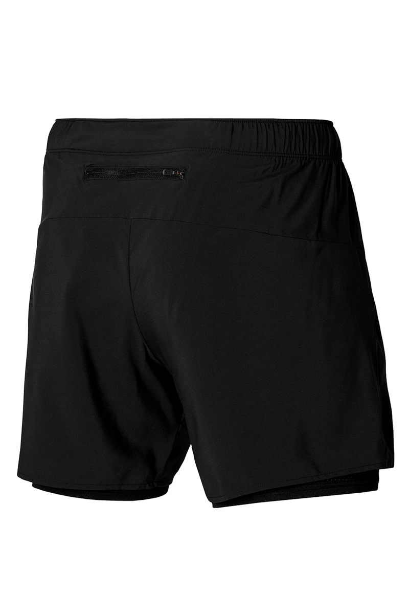 Fitness heren short zwart