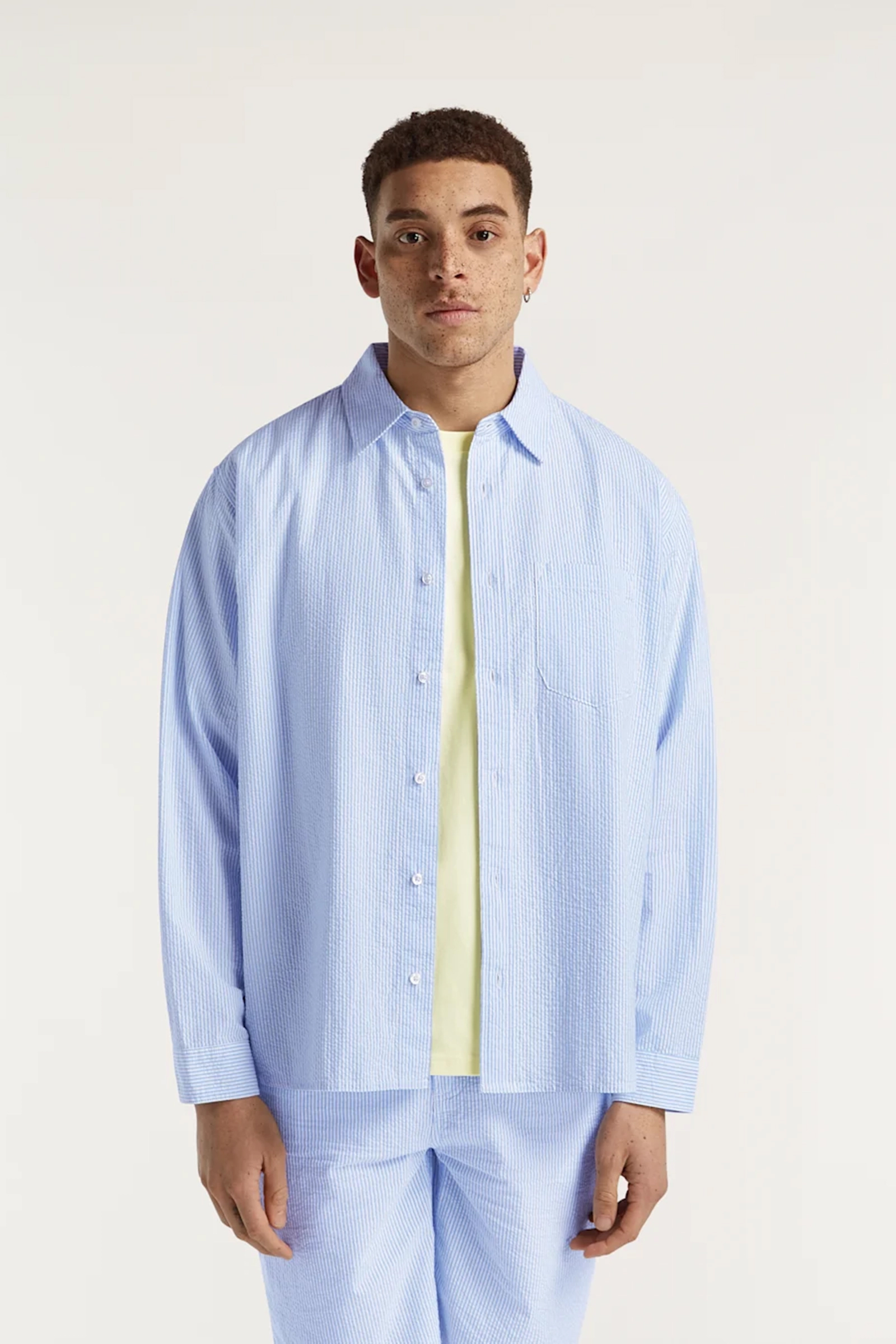 Denham NOAH SHIRT SRS Blauw-1 2