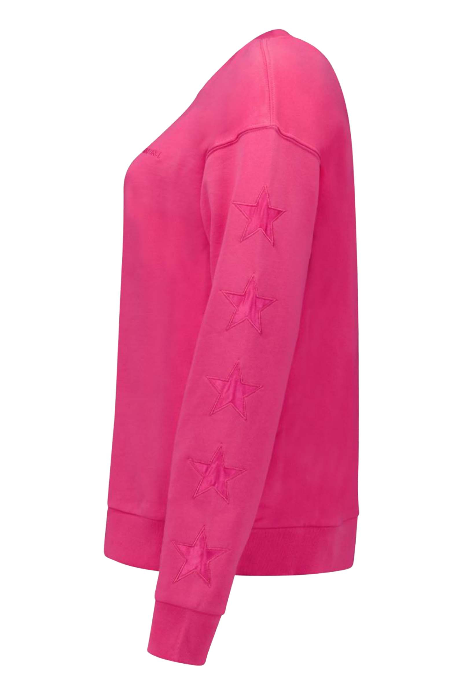 Wintersport dames sweater rose