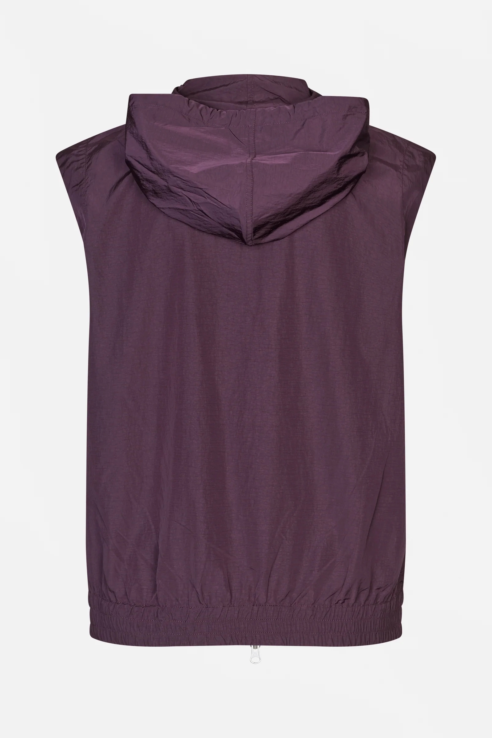 Dames gilet paars