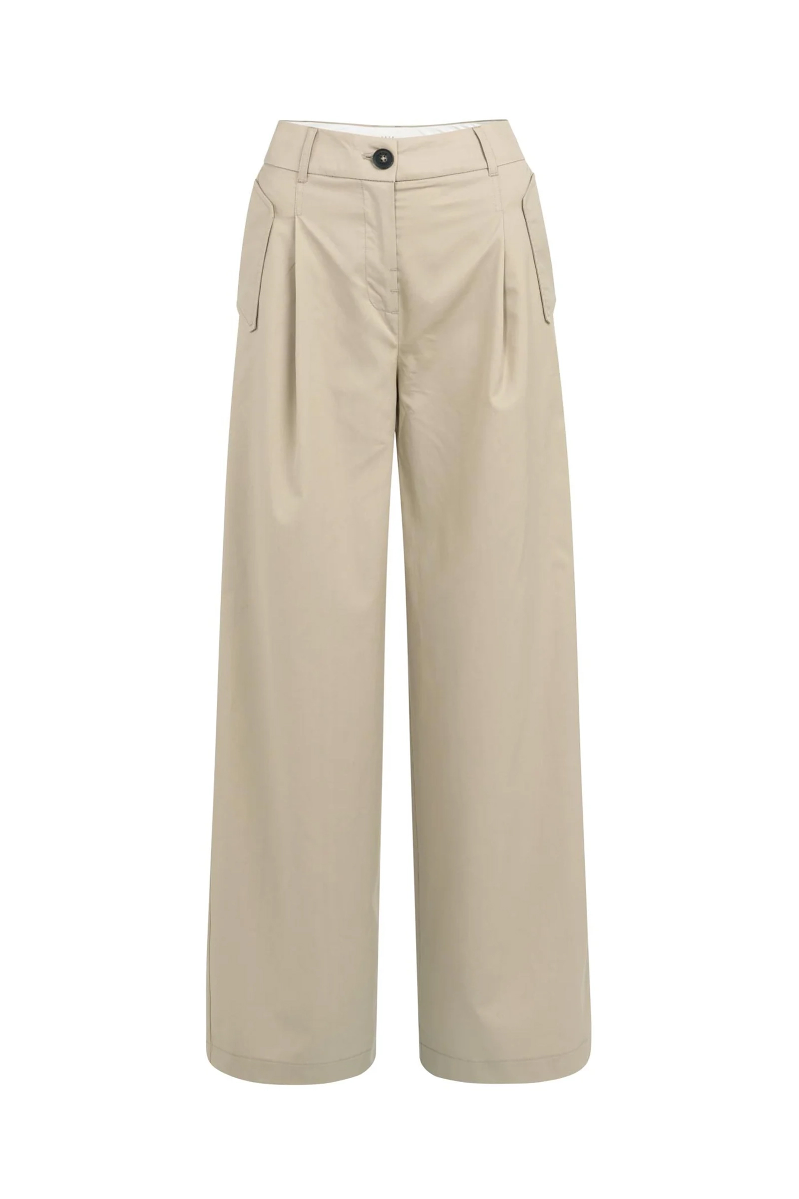 Dames broek bruin