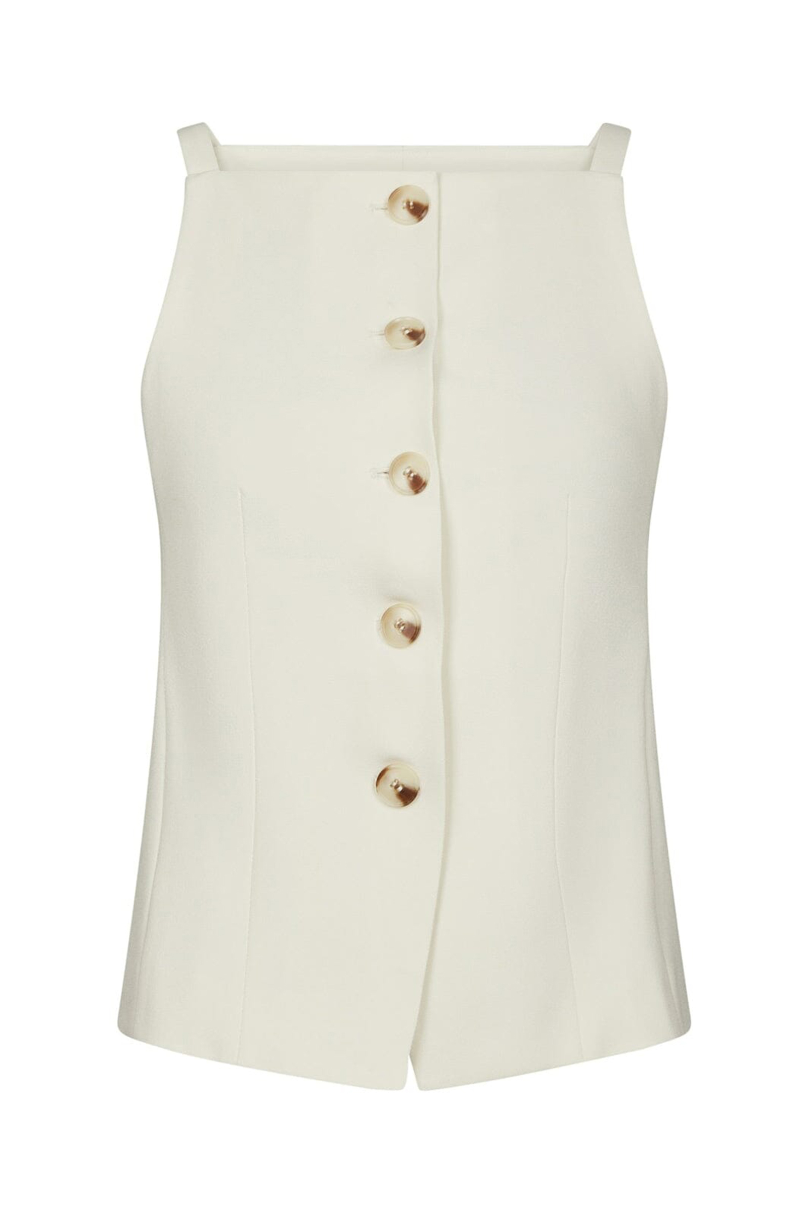 Dames gilet ecru