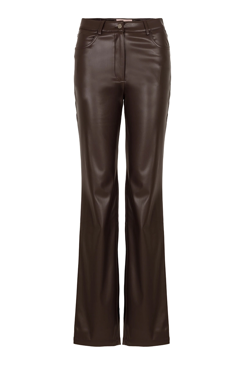 Dames broek bruin