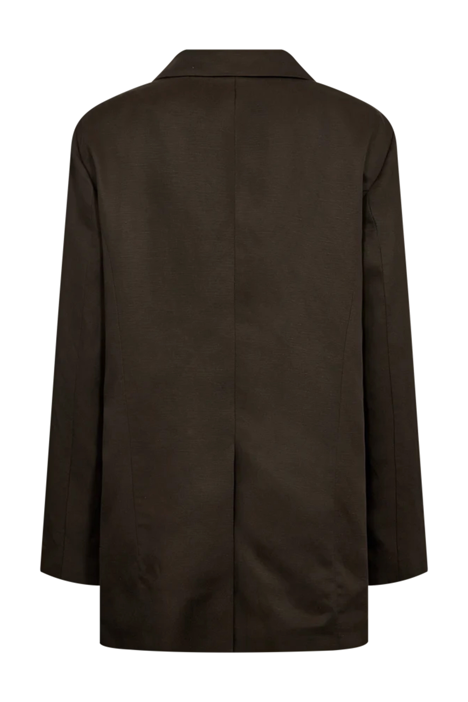 Dames blazer bruin
