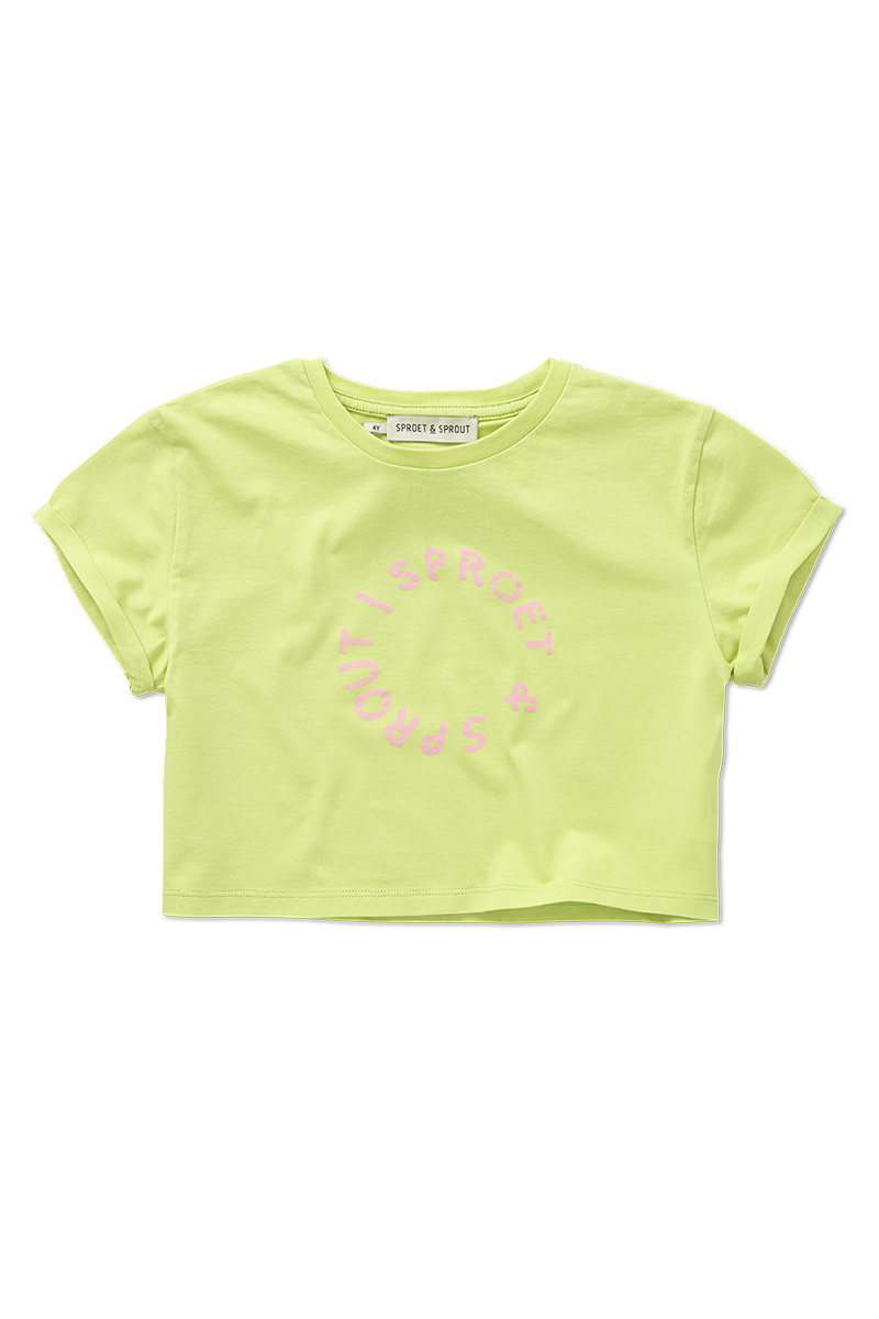 Sproet & Sprout T-shirt boxy sproet Geel-1 1