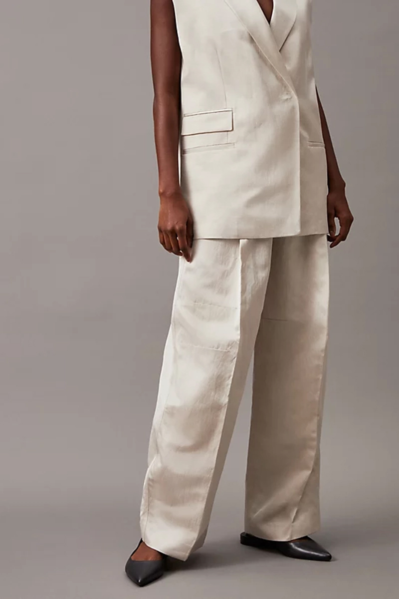 Dames broek bruin