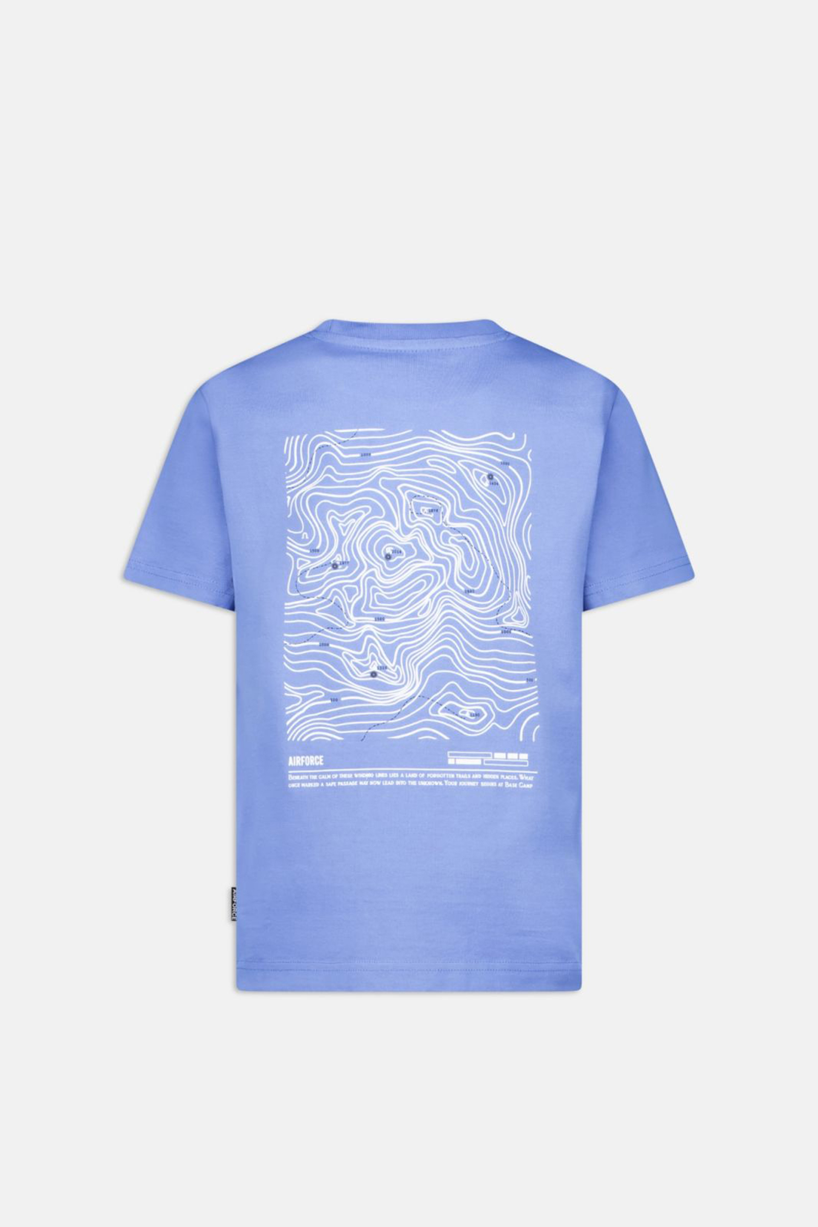 Jongens t-shirt korte mouw blauw