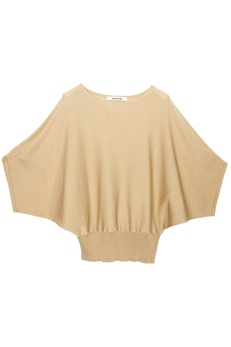 Natan Dames trui bruin/beige 1