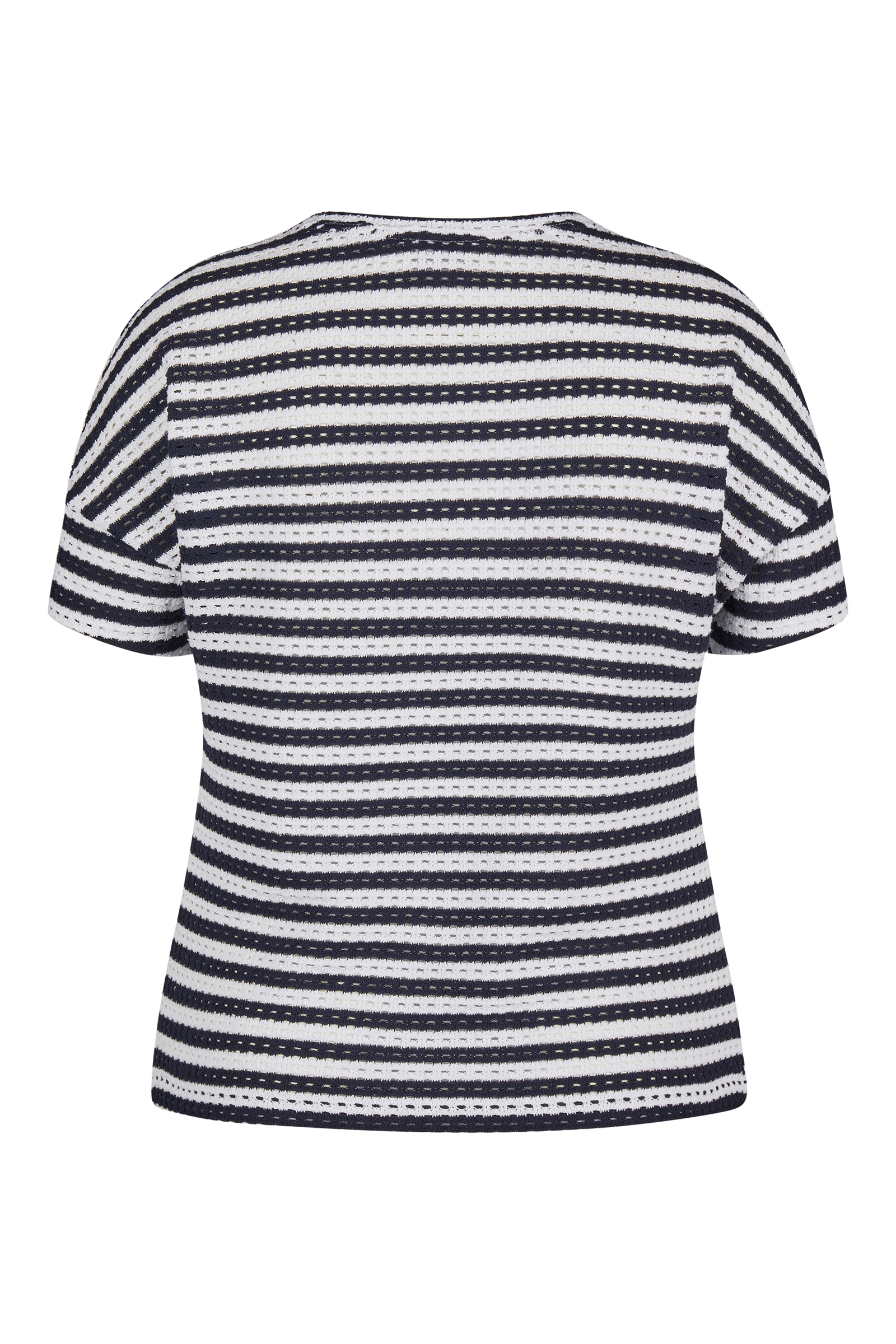 Dames t-shirt korte mouw blauw