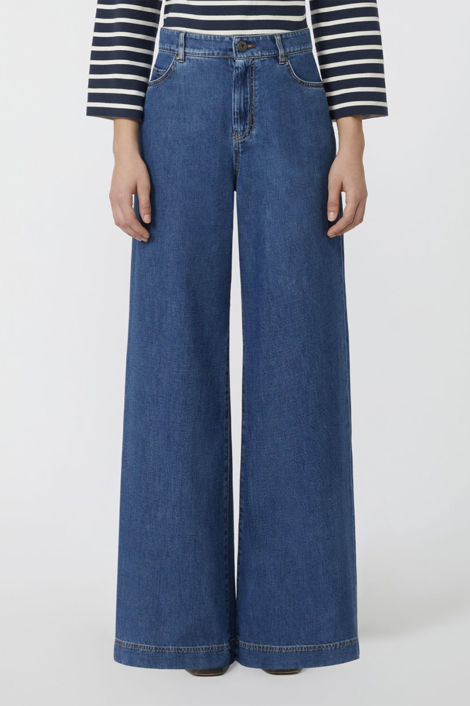 Dames jeans blauw