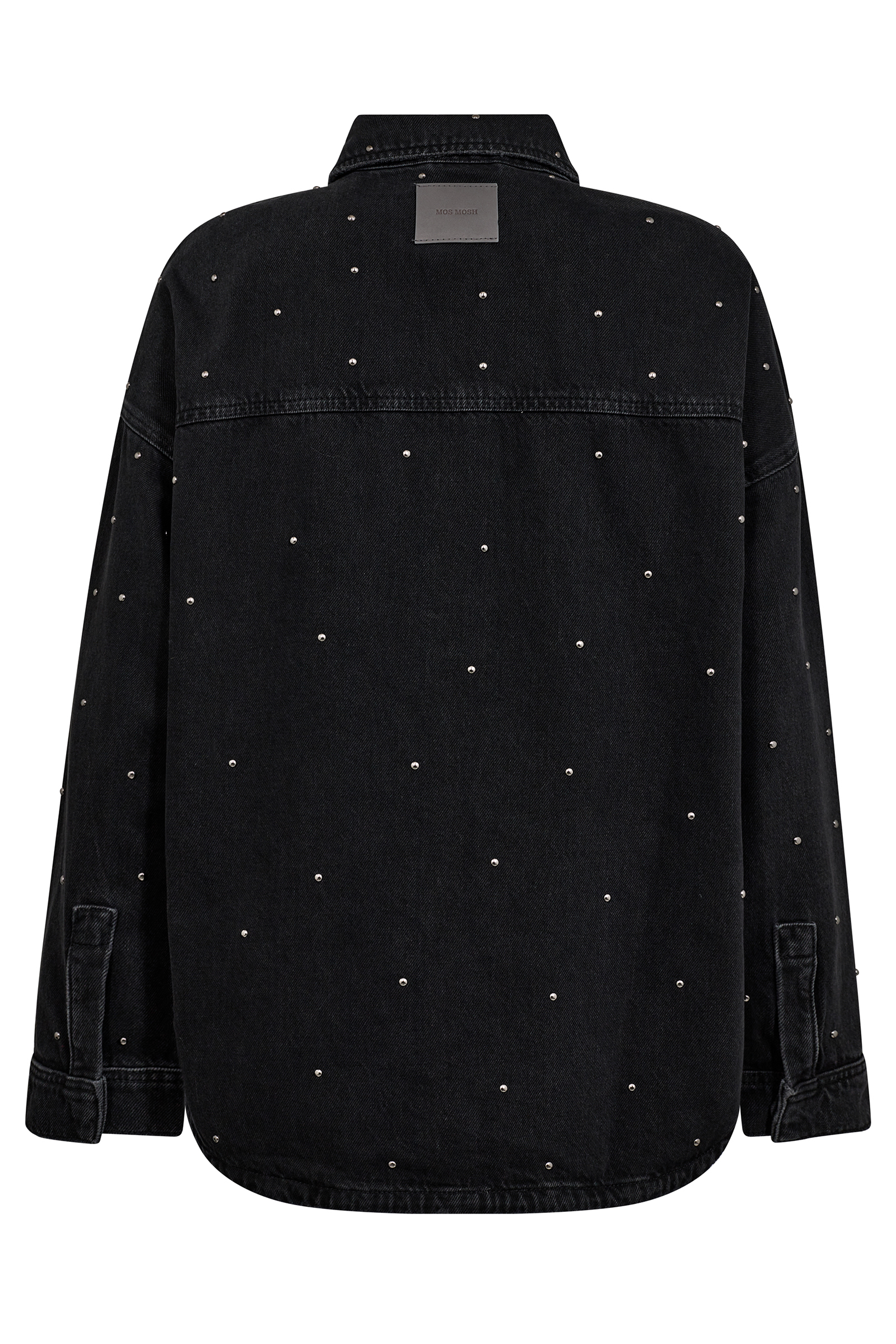 Dames blouse lange mouw grijs