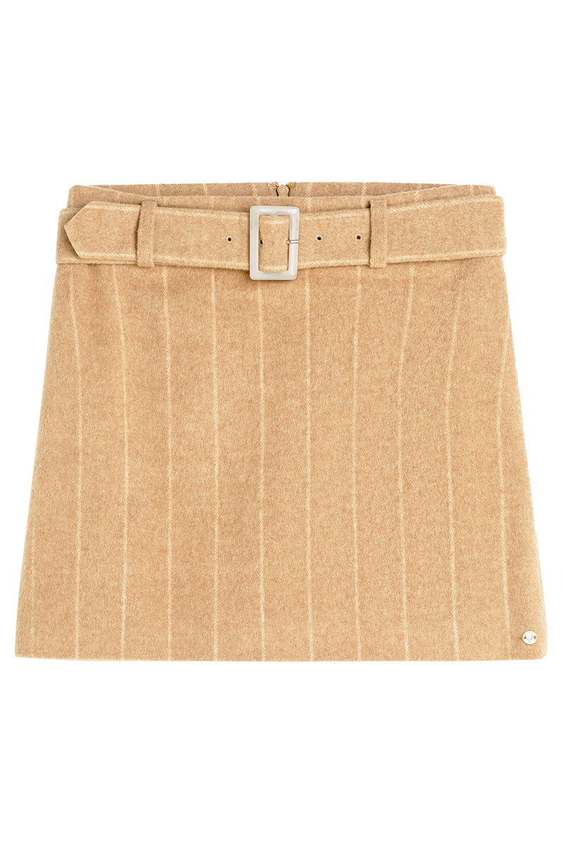 Dames rok bruin