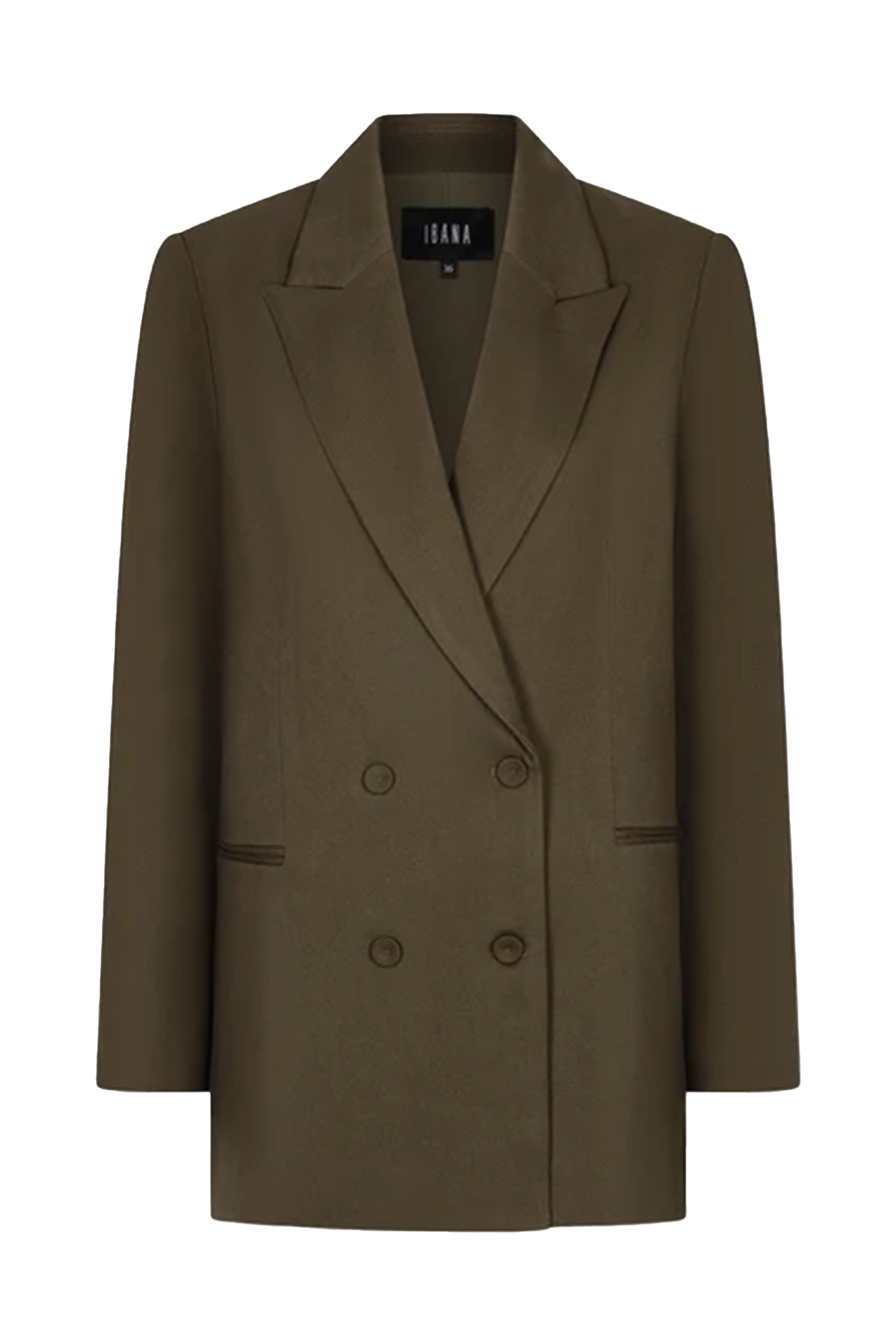 Dames blazer groen