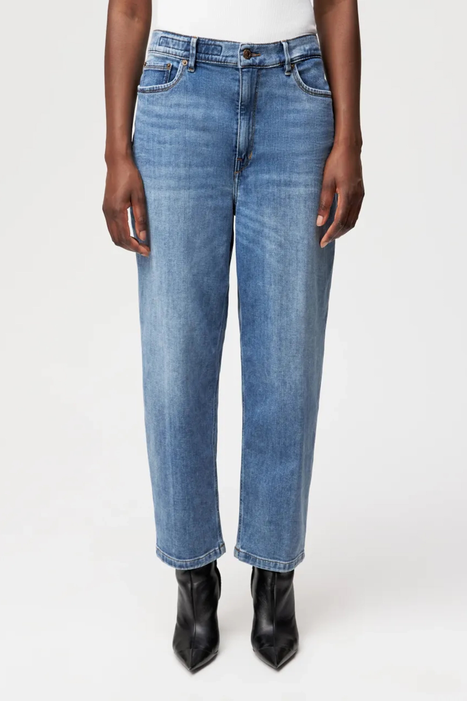 Dames broek blauw